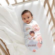 Load image into Gallery viewer, Small Custom Blanket / Baby Blanket/ Memorial Blanket