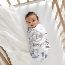 Load image into Gallery viewer, Small Custom Blanket / Baby Blanket/ Memorial Blanket