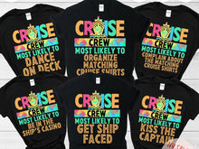 Load image into Gallery viewer, Short Sleeve Customizable Cruise Shirts