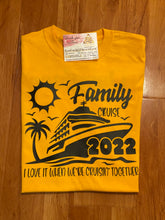 Load image into Gallery viewer, Short Sleeve Customizable Cruise Shirts