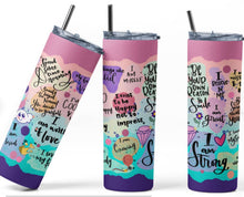 Load image into Gallery viewer, EOE Customized 20oz Skinny Tumbler