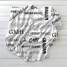 Load image into Gallery viewer, Small Custom Blanket / Baby Blanket/ Memorial Blanket
